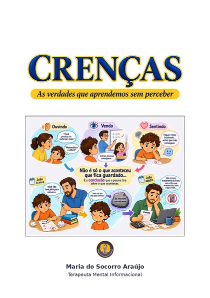 Capa do e-book Crenças: as verdades que aprendemos sem perceber, de Maria do Socorro Araújo
